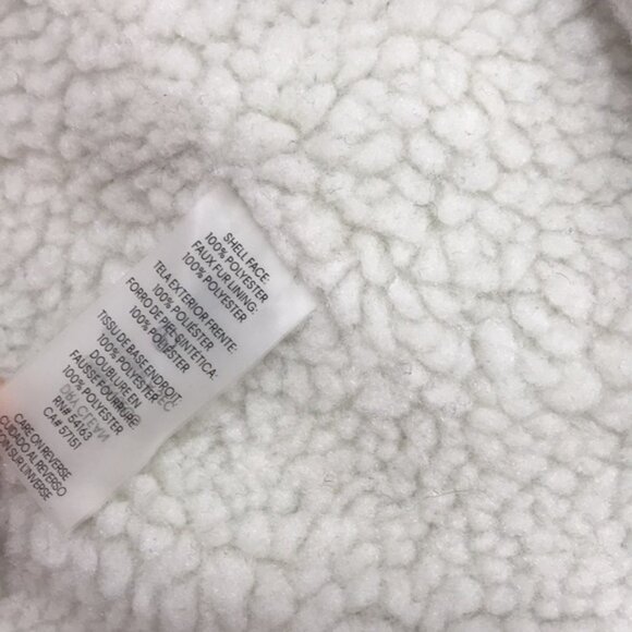 Calvin Klein Faux-Shearling Coat - Picture 11 of 12